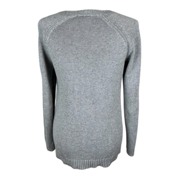 MICHAEL Michael Kors Grey Knit Pullover Sweater Size S - Picture 4 of 8